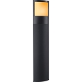 Paulmann 94515 - LED/8,5W IP44 dæmpbar udendørslampe med bevægelses- og skumringssensor PADEA 230V antracit