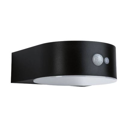 Paulmann 94570 - LED/5,5W IP44 Soldrevet væglampe med sensor EILEEN 3,7V 2000 mAh