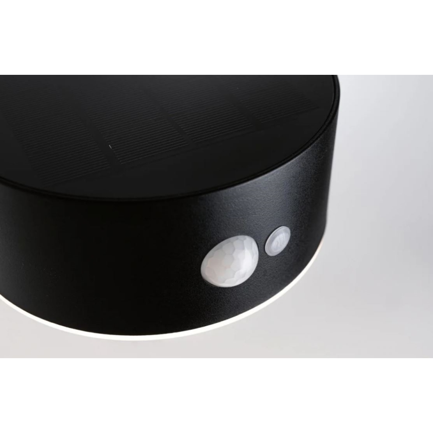 Paulmann 94570 - Soldrevet væglampe med sensor EILEEN LED/5,5W IP44 3,7V 2000 mAh