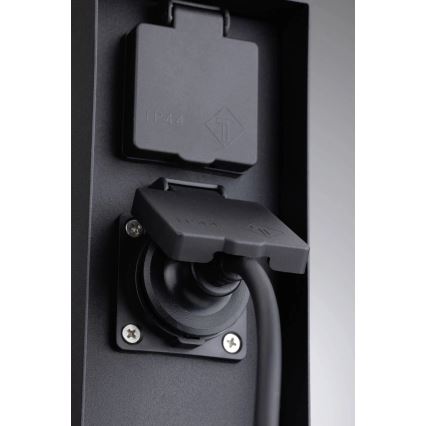 Paulmann 94657 - Udvendig stikkontaktsøjle RIO 2Z SCHUKO 230V IP44