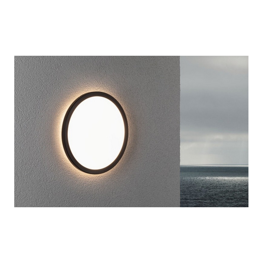 Paulmann 94660 - Udendørslampe LAMINA LED/14,5W IP44 230V sort