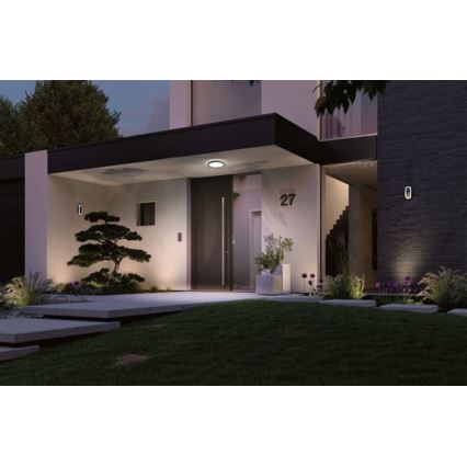 Paulmann 94660 - Udendørslampe LAMINA LED/14,5W IP44 230V sort