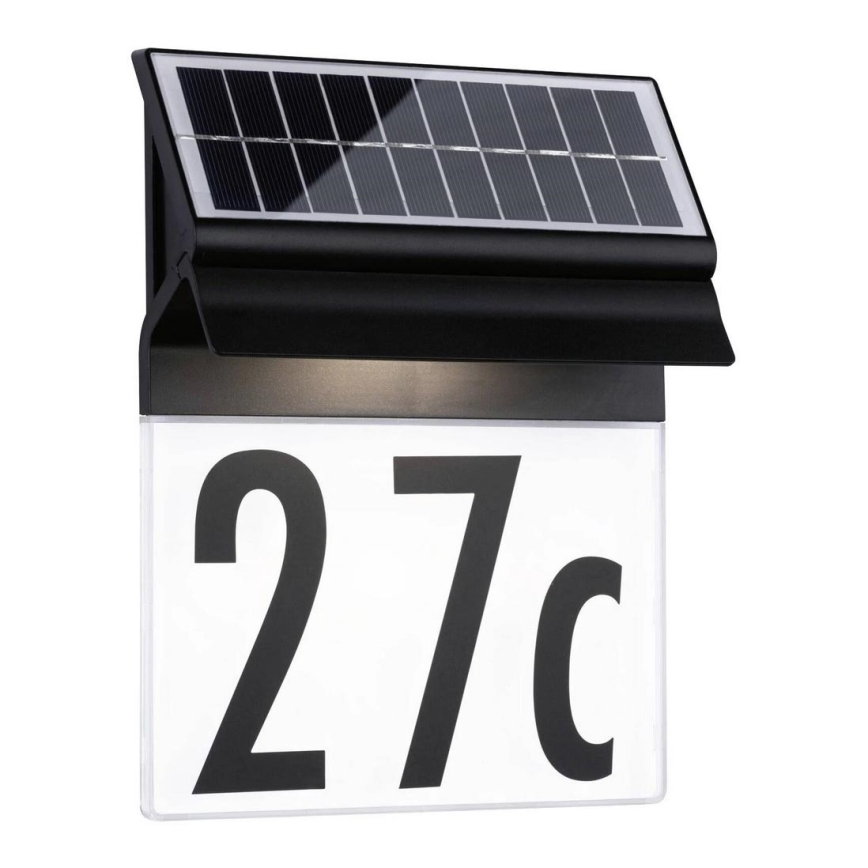 Paulmann 94694 - LED/0,2W IP44 Soldrevet husnummer NEDA 3,7V 1800 mAh