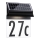 Paulmann 94694 - LED/0,2W IP44 Soldrevet husnummer NEDA 3,7V 1800 mAh