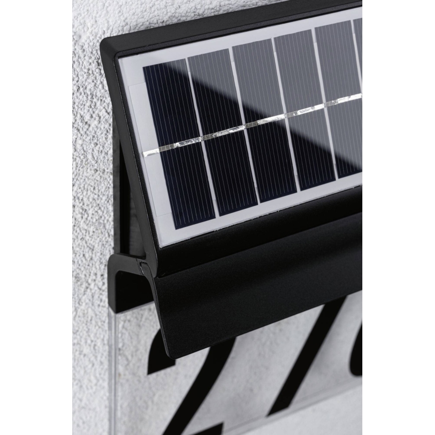 Paulmann 94694 - LED/0,2W IP44 Soldrevet husnummer NEDA 3,7V 1800 mAh