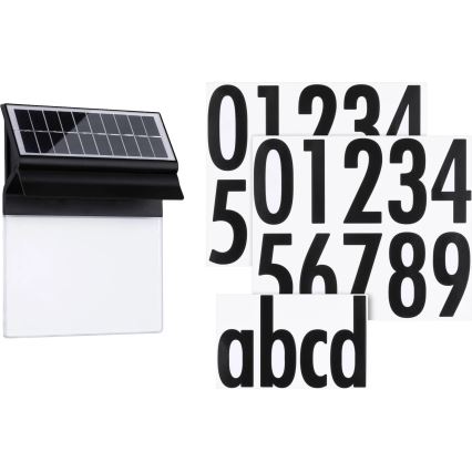 Paulmann 94694 - LED/0,2W IP44 Soldrevet husnummer NEDA 3,7V 1800 mAh