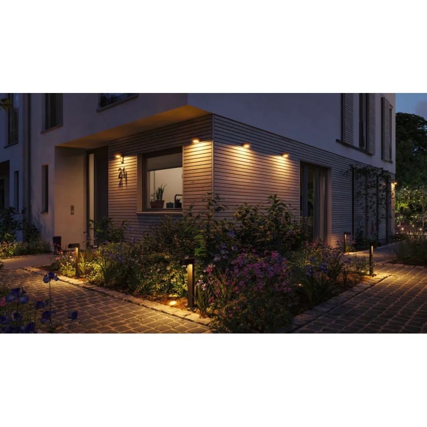 Paulmann 94713 - LED/6W IP44 Udendørs væglampe CAPERA 230V