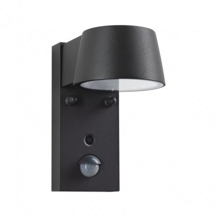 Paulmann 94714 - LED/6W IP44 Udendørs væglampe med sensor CAPERA 230V 2200/3000K
