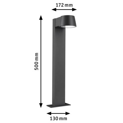Paulmann 94715 - LED/6W IP44 Udendørslampe CAPERA 230V