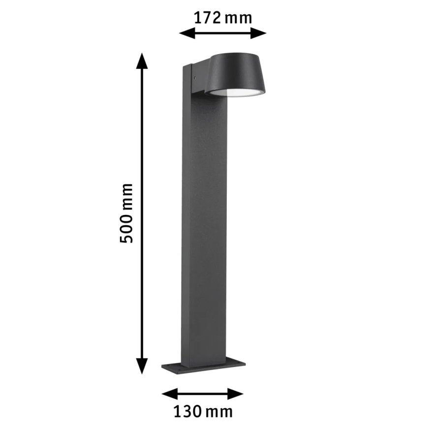 Paulmann 94715 - LED/6W IP44 Udendørslampe CAPERA 230V