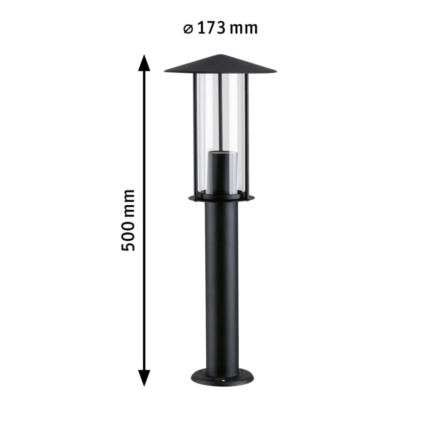 Paulmann 94737 - LED 1xE27/4,3W IP44 Udendørslampe CLASSIC 230V