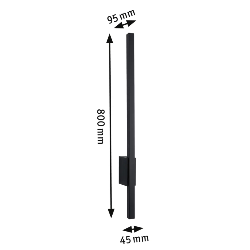 Paulmann 94742 - LED/11,5W IP44 Udendørs væglampe STAN 230V