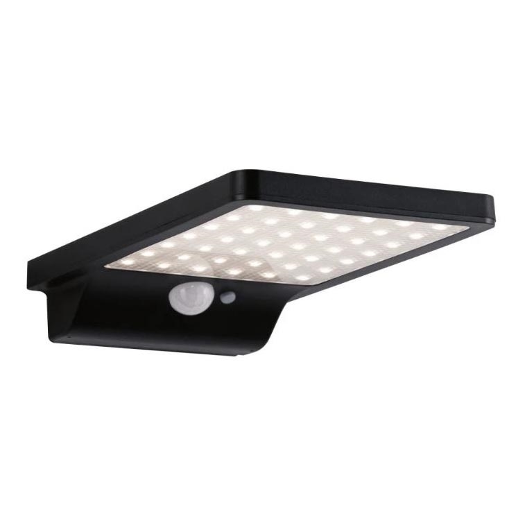 Paulmann 95393 - LED/4W IP44 Soldrevet væglampe med sensor dæmpbar SOLVEIG 3,7V 2000 mAh