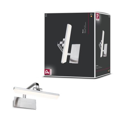 Paulmann 95571 - LED/6W Billedlampe RENAN 230V 30 cm mat krom