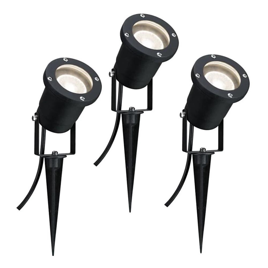 Paulmann 98897 - SÆT 3xLED GU10/3,5W IP65 Udendørslampe 230V