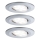 Paulmann 99933 - 3x Indbygningslampe til badeværelse dæmpbar LED/5,2W IP65 230V