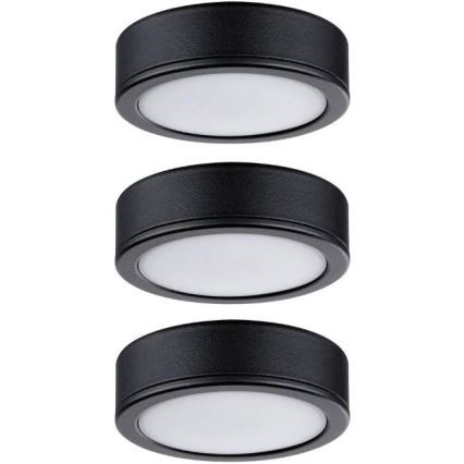 Paulmann 99990 - SÆT 3xLED/3,5W Møbelbelysning PUKK 230V