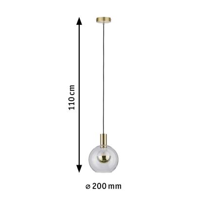 Paulmann - Pendel ESBEN 1xE27/20W/230V