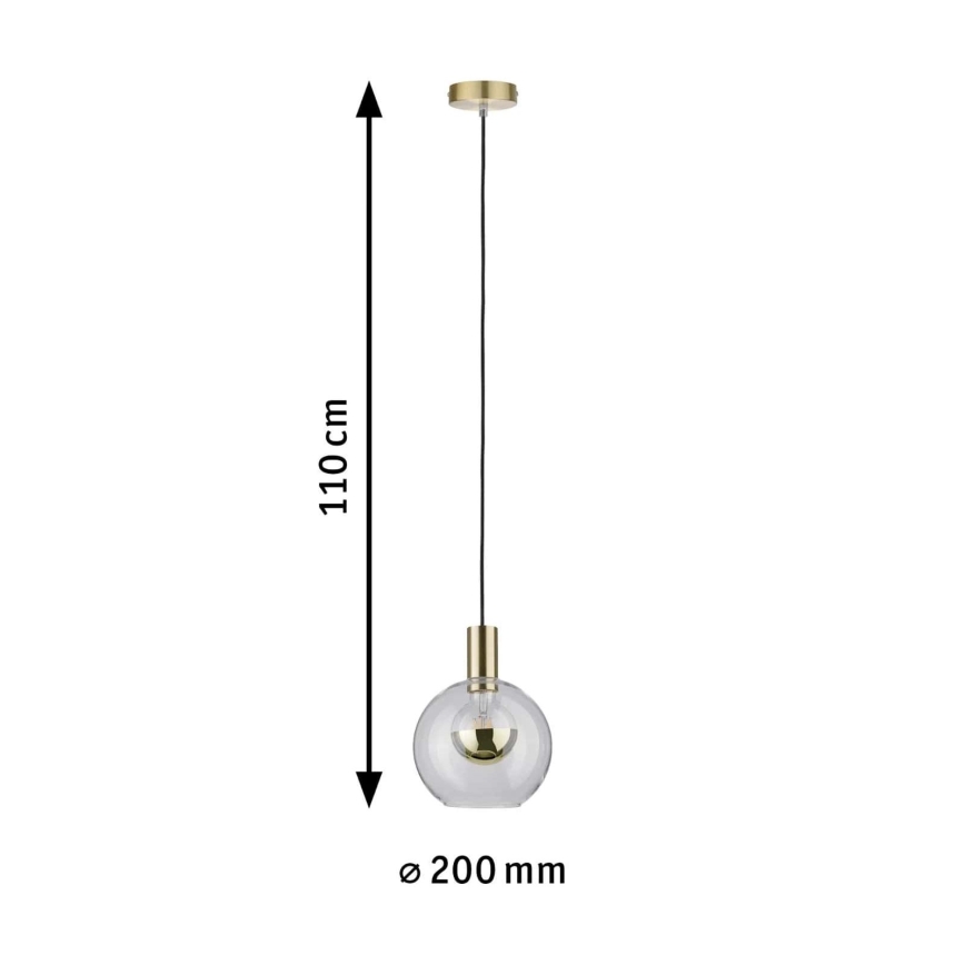 Paulmann - Pendel ESBEN 1xE27/20W/230V