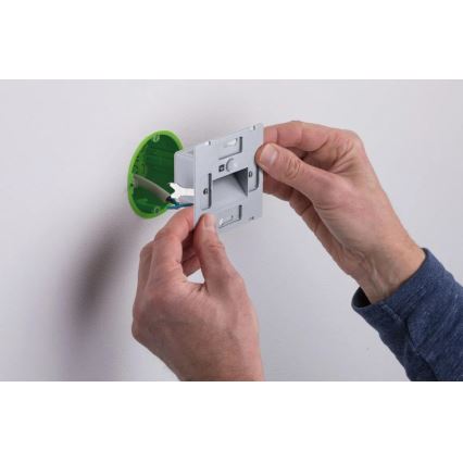 Paulmann  93134 - LED/1,2W Trappelampe med sensor EDGE 230V mat krom