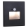 Paulmann  93135 - LED/1,2W Trappelampe med sensor EDGE 230V sort