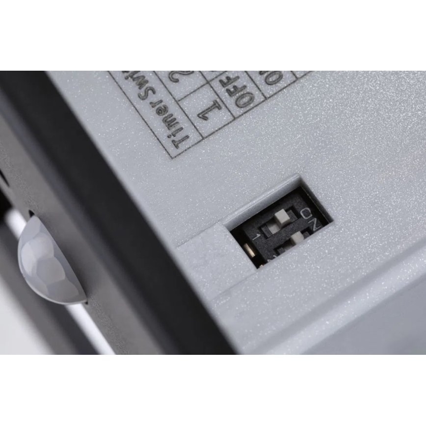 Paulmann  93135 - LED/1,2W Trappelampe med sensor EDGE 230V sort