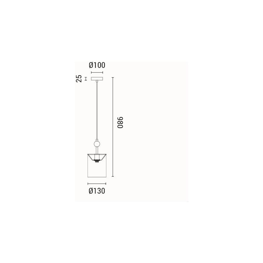 Pendel 1xE14/15W/230V