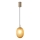 Pendel 1xE14/25W/230V brun diam. 15 cm