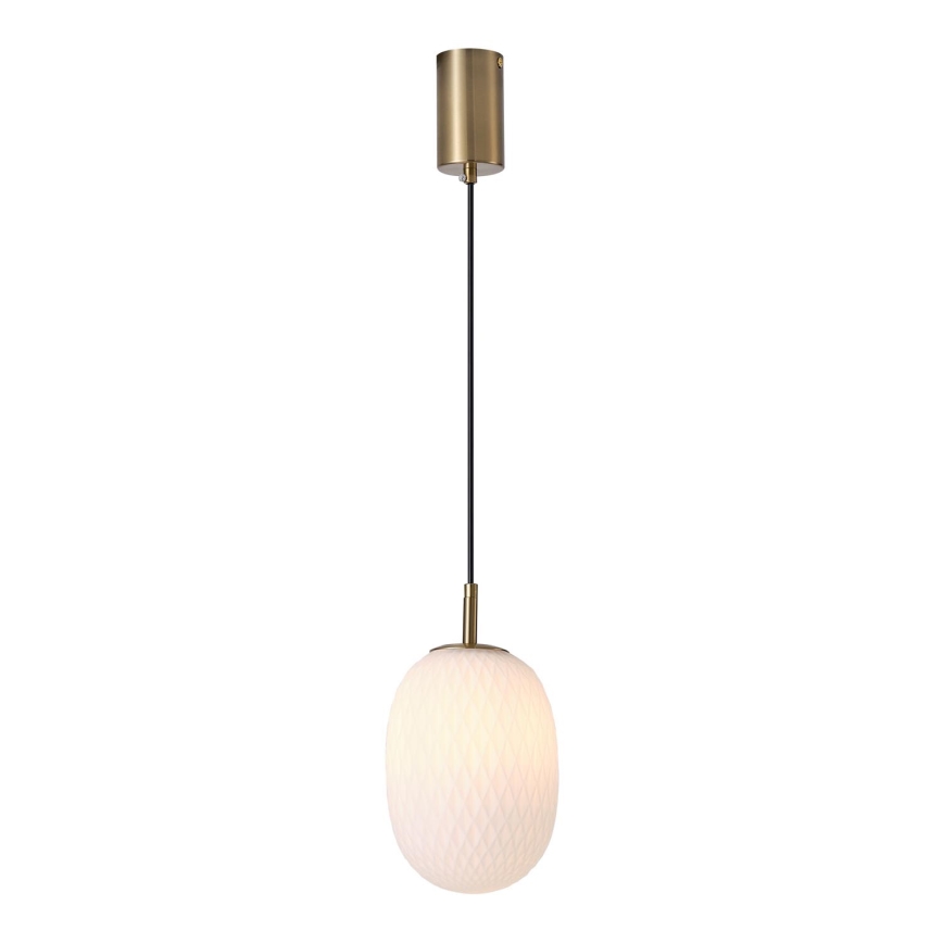 Pendel 1xE14/25W/230V hvid diameter 15 cm