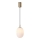 Pendel 1xE14/25W/230V hvid diameter 15 cm