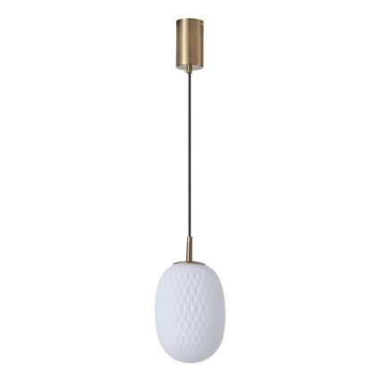 Pendel 1xE14/25W/230V hvid diameter 15 cm