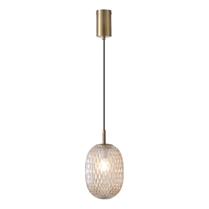 Pendel 1xE14/25W/230V transparent diameter 15 cm