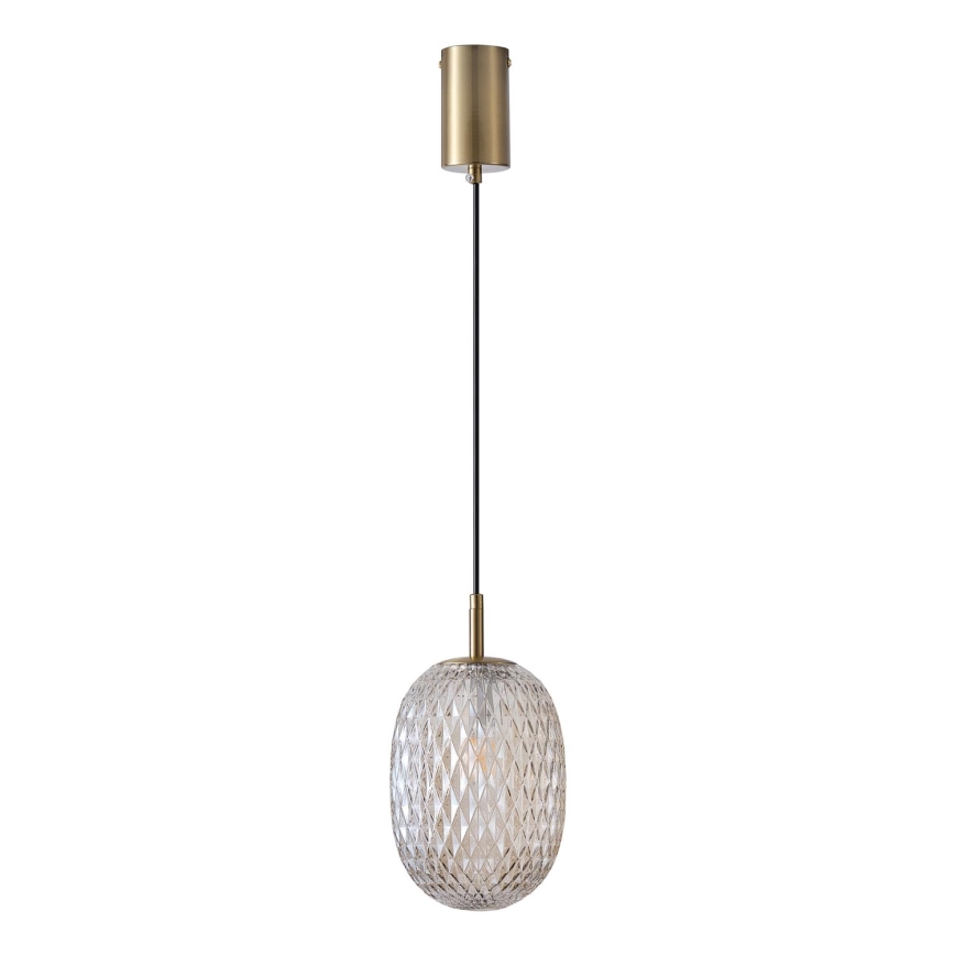 Pendel 1xE14/25W/230V transparent diameter 15 cm