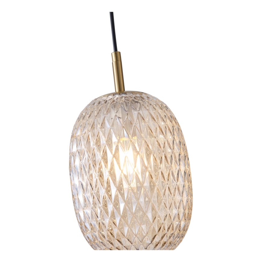 Pendel 1xE14/25W/230V transparent diameter 15 cm