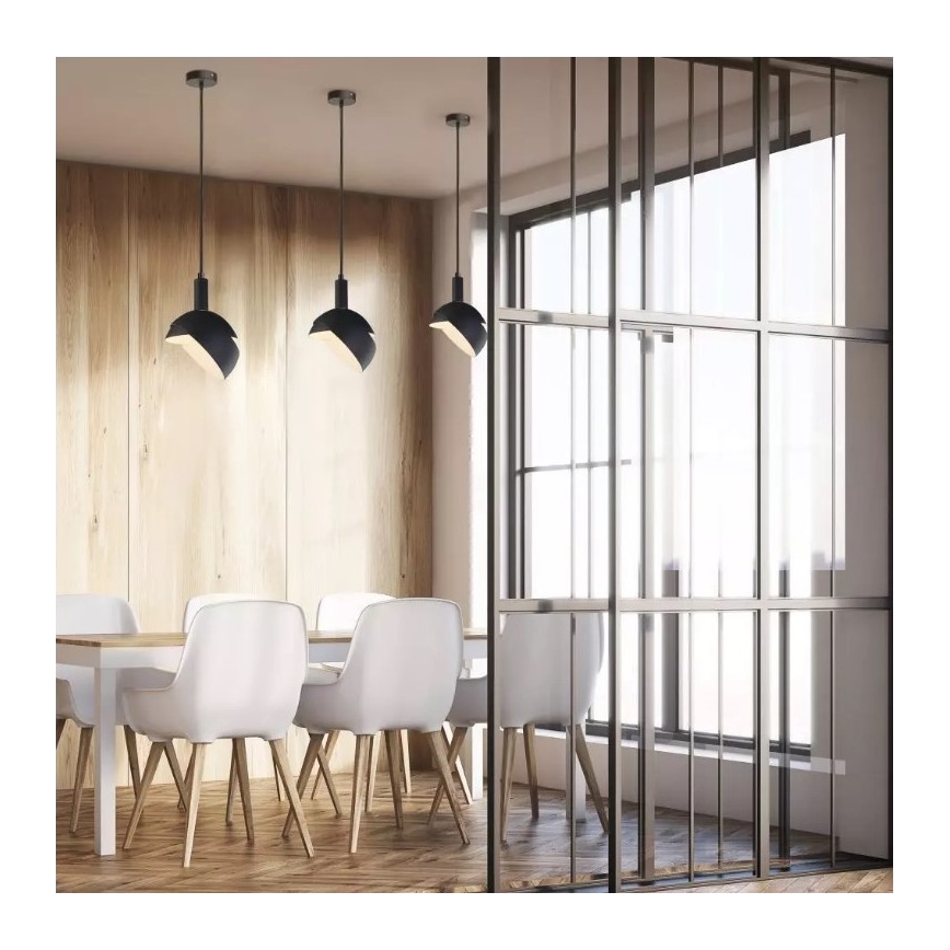 Pendel 1xE14/60W/230V sort
