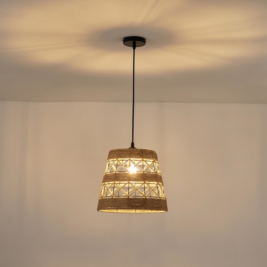 Pendel 1xE27/15W/230V beige