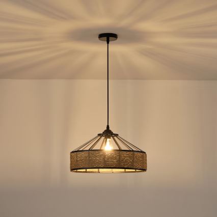 Pendel 1xE27/15W/230V beige