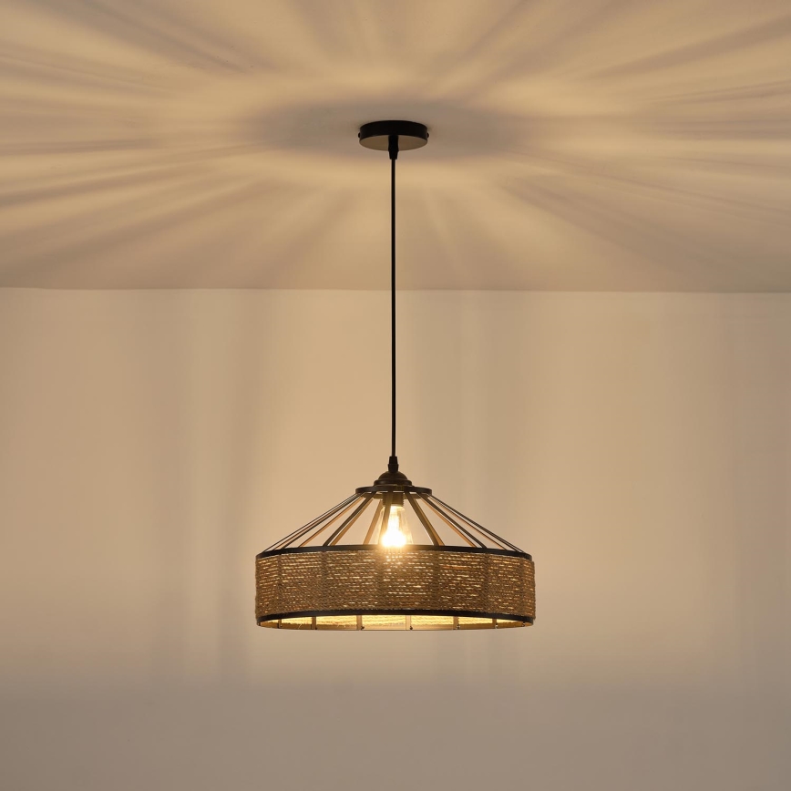 Pendel 1xE27/15W/230V beige