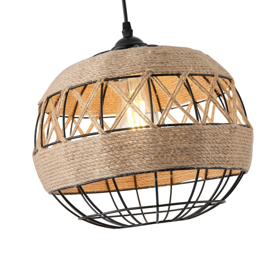 Pendel 1xE27/15W/230V beige
