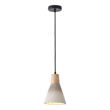 Pendel 1xE27/15W/230V cremefarvet