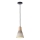 Pendel 1xE27/15W/230V cremefarvet