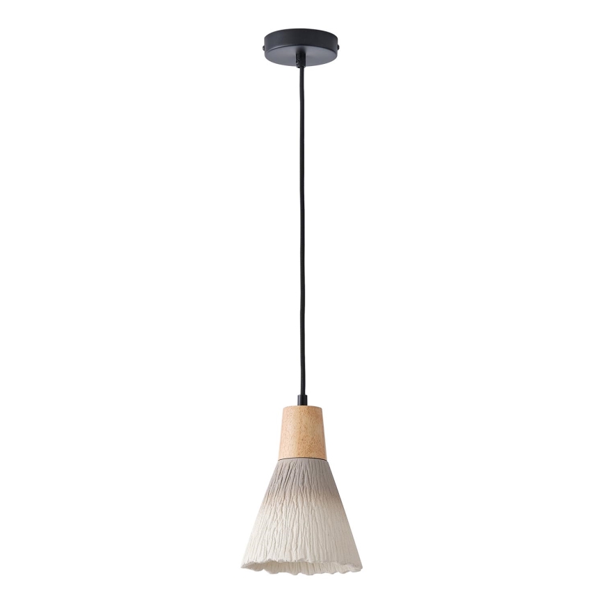Pendel 1xE27/15W/230V cremefarvet