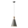 Pendel 1xE27/15W/230V grå diameter 20 cm