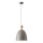 Pendel 1xE27/15W/230V grå diameter 23 cm