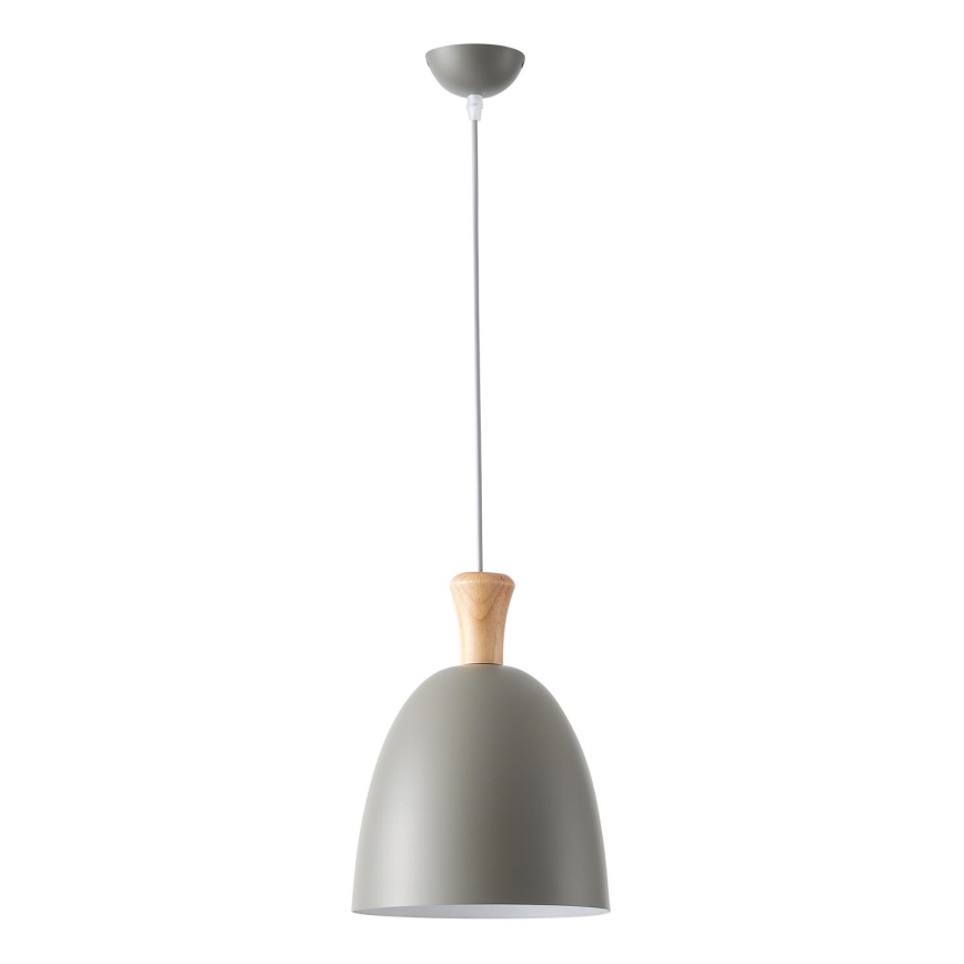 Pendel 1xE27/15W/230V grå diameter 23 cm