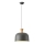 Pendel 1xE27/15W/230V grå diameter 27 cm