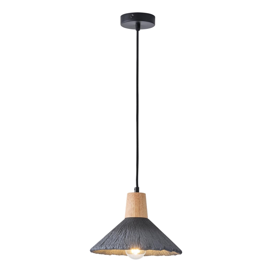 Pendel 1xE27/15W/230V grå