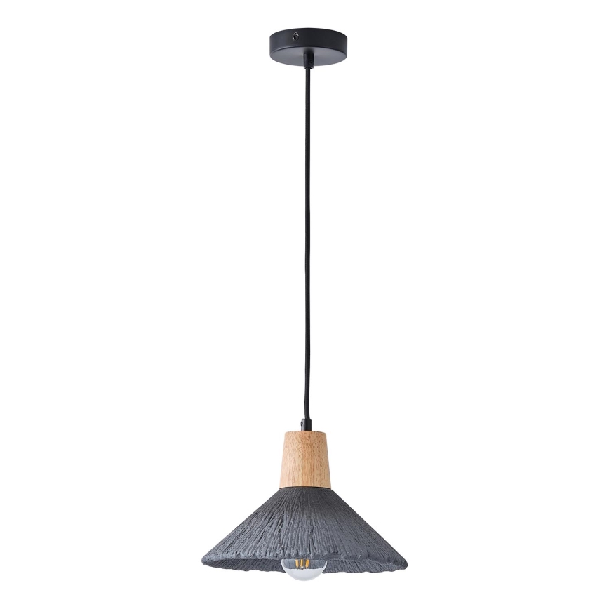 Pendel 1xE27/15W/230V grå
