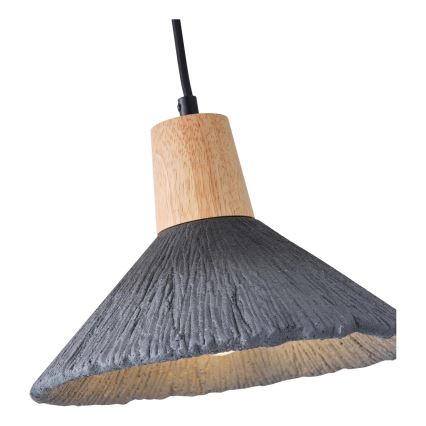 Pendel 1xE27/15W/230V grå