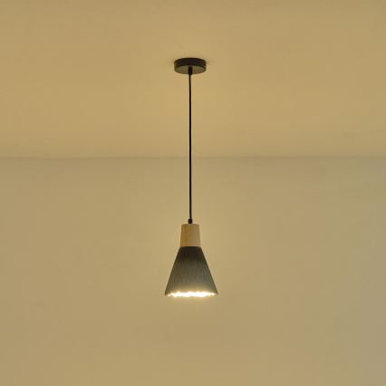 Pendel 1xE27/15W/230V grå